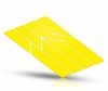 rie:sel Design Sticker  Reflex Rahmen , gelb