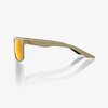 100% Brille Blake, matt sand mit Glas: Hiper Red Multilayer Mirror