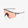 100% Brille Hypercraft, grau mit Glas: HiPER Coral