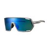 Shimano Brille Technium L, Gravel, grau