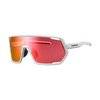 Shimano Brille Technium L, Road, weiß