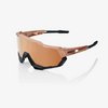 100% Brille Speedtrap, matt bronze mit Glas: HiPER Copper Mirror