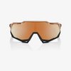 100% Brille Speedtrap, matt bronze mit Glas: HiPER Copper Mirror